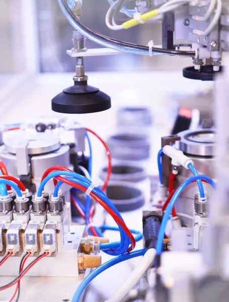 Robot fabrication détecteurs